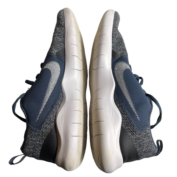 Nike Flex Running Lightweight Fly-knit Athletic Sneaker Shoe Size Mens 9.5 Blue - Picture 9 of 13